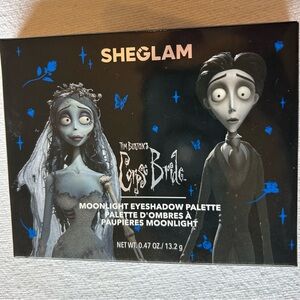 Tim Burton's Corpse Bride Moonlight Eyeshadow Palette Sheglam 12 Shades